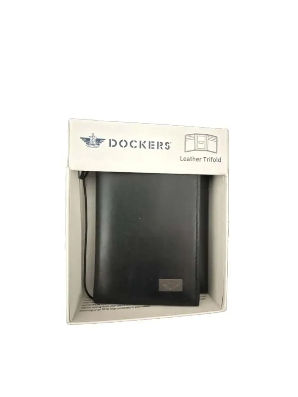 Dockers Men's RFID-Blocking Leather Trifold Wallet